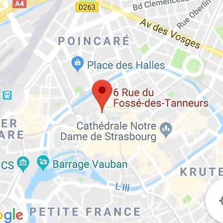 2p Centre - Homme De Fer Apartamento Estrasburgo